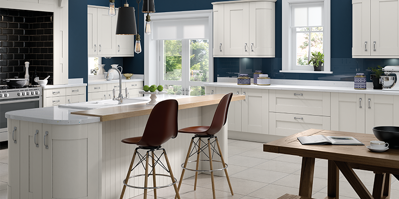 Cartmel White kitchens