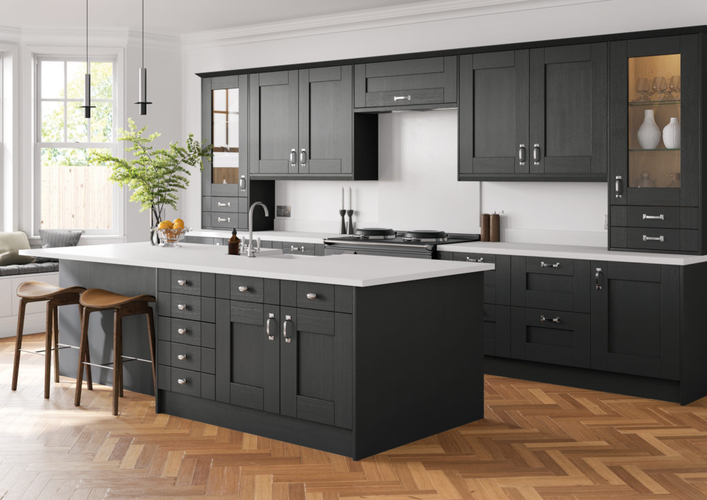 Cartmel Anthracite Kitchens On Trend Kitchen Collection