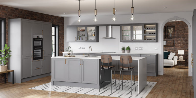 Newmarket Dust Grey Kitchens