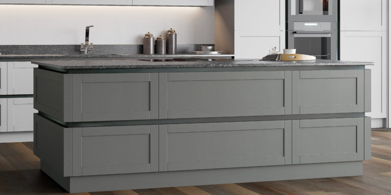 Stratto Dust Grey Kitchens